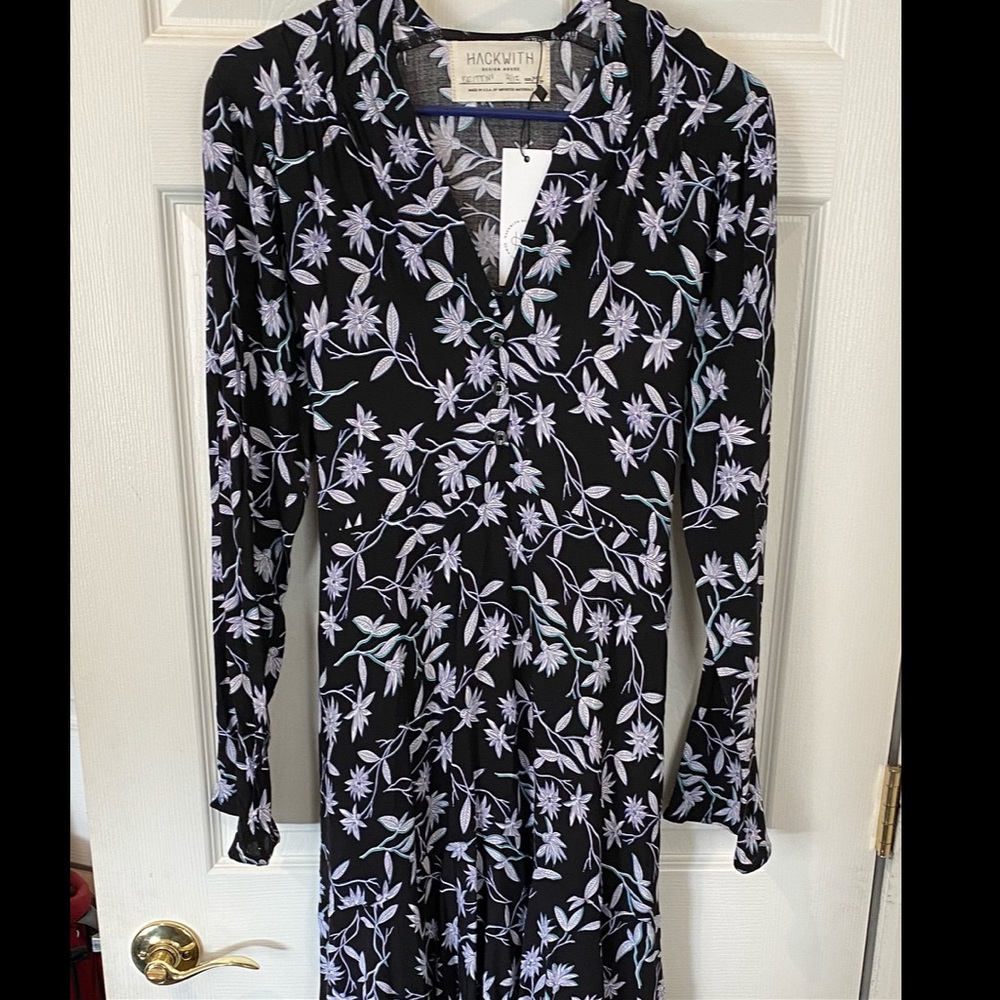 HACKWITH DESIGN HOUSE DRESS   NWT - Picture 7 of 12